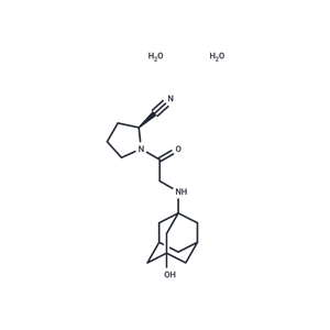 化合物 Vildagliptin dihydrate|T61076|TargetMol