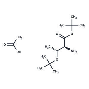 化合物 (2S,3R)-tert-Butyl 2-amino-3-(tert-butoxy)butanoate acetate|T66500|TargetMol