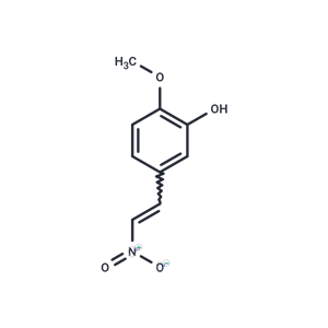 化合物 2-Methoxy-5-(2-nitrovinyl)phenol,2-Methoxy-5-(2-nitrovinyl)phenol