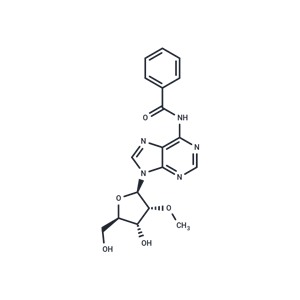 化合物 N6-Benzoyl-2’-O-methyladdenosine|TNU0704|TargetMol