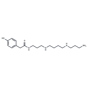 化合物 N-(4-Hydroxyphenylacetyl)spermine|T23036|TargetMol