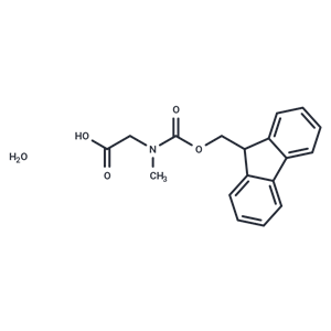 化合物 2-((((9H-Fluoren-9-yl)methoxy)carbonyl)(methyl)amino)acetic acid hydrate|T66048|TargetMol