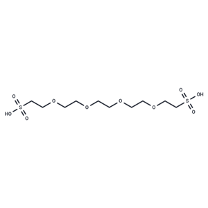 化合物 Bis-PEG4-sulfonic acid,Bis-PEG4-sulfonic acid