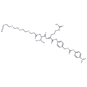 化合物 Azido-PEG3-Val-Cit-PAB-PNP,Azido-PEG3-Val-Cit-PAB-PNP