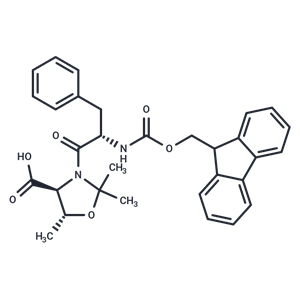 化合物 Fmoc-Phe-Thr(psi(Me,Me)pro)-OH|T64451|TargetMol