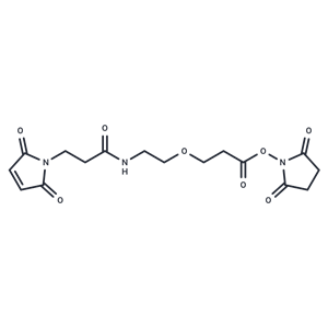 化合物 Mal-amido-PEG1-C2-?NHS ester|T18233|TargetMol