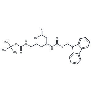 化合物 Fmoc-L-beta-Lys(Boc)-OH|T66456|TargetMol
