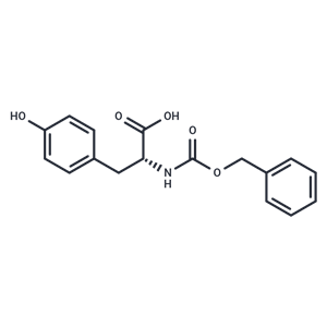 化合物 (R)-2-(((Benzyloxy)carbonyl)amino)-3-(4-hydroxyphenyl)propanoic acid|T66819|TargetMol