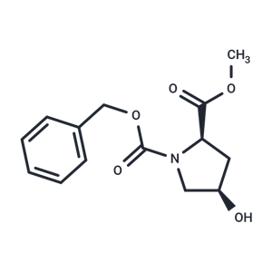 化合物 1-Benzyl 2-methyl (2R,4R)-4-hydroxypyrrolidine-1,2-dicarboxylate|T65605|TargetMol