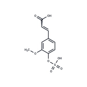 化合物 Ferulic acid 4-O-sulfate|T74579|TargetMol