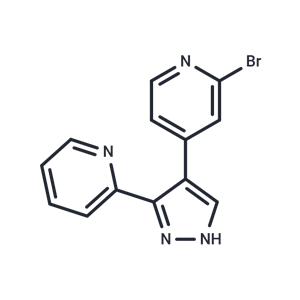 2-Bromo-4-(3-(pyridin-2-yl)-1H-pyrazol-4-yl)pyridine|T90421|TargetMol