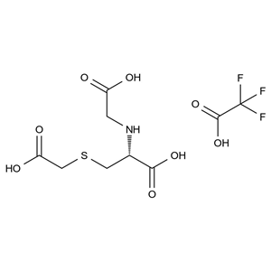 CATO_乙酰半胱氨酸杂质10 (N,S-羧甲基 L-半胱氨酸)三氟乙酸盐_907565-13-3(Free acid)_97%