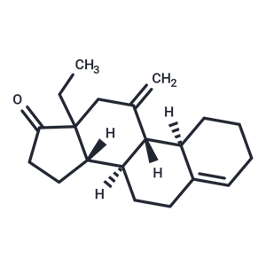 化合物 (8S,9S,10R,14S)-13-Ethyl-11-methylene-2,3,7,8,9,10,11,12,13,14,15,16-dodecahydro-1H-cyclopenta[a]phenanthren-17(6H)-one,(8S,9S,10R,14S)-13-Ethyl-11-methylene-2,3,7,8,9,10,11,12,13,14,15,16-dodecahydro-1H-cyclopenta[a]phenanthren-17(6H)-one