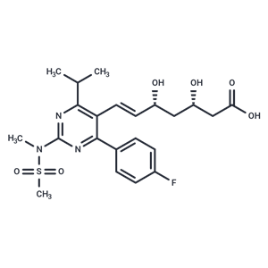 化合物 (3S,5R)-Rosuvastatin|T10131|TargetMol