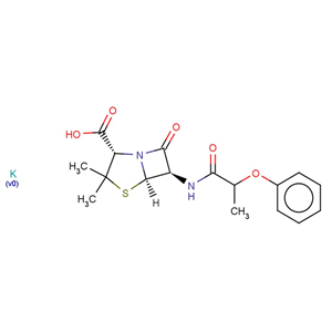 化合物 Phenethicillin potassium,Phenethicillin potassium