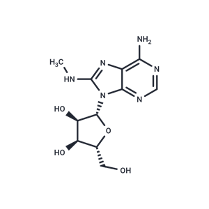 化合物 8-Methyaminoadenosine|TNU0285|TargetMol