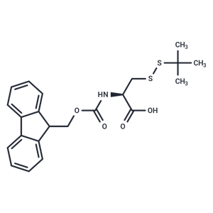 化合物 N-(((9H-Fluoren-9-yl)methoxy)carbonyl)-S-(tert-butylthio)-L-cysteine,N-(((9H-Fluoren-9-yl)methoxy)carbonyl)-S-(tert-butylthio)-L-cysteine