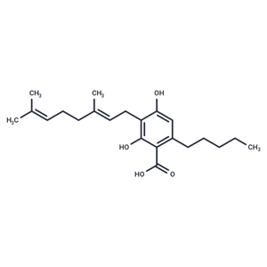 大麻萜酚酸,Cannabigerolic acid