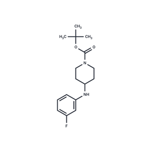 化合物 tert-Butyl 4-((3-fluorophenyl)amino)piperidine-1-carboxylate,tert-Butyl 4-((3-fluorophenyl)amino)piperidine-1-carboxylate