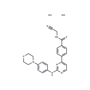 化合物 Momelotinib HCl,Momelotinib HCl