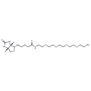 化合物 Biotin-PEG4-amine|T14599|TargetMol