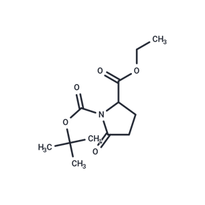 化合物 1-tert-Butyl 2-ethyl 5-oxopyrrolidine-1,2-dicarboxylate|T66754|TargetMol