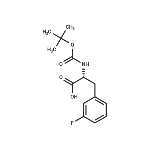 化合物 Boc-D-Phe(3-F)-OH|T65692|TargetMol