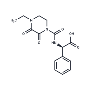 化合物 (R)-2-(4-Ethyl-2,3-dioxopiperazine-1-carboxamido)-2-phenylacetic acid|T65534|TargetMol