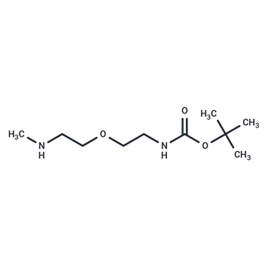 化合物 tert-Butyl N-{2-[2-(methylamino)ethoxy]ethyl}carbamate,tert-Butyl N-{2-[2-(methylamino)ethoxy]ethyl}carbamate