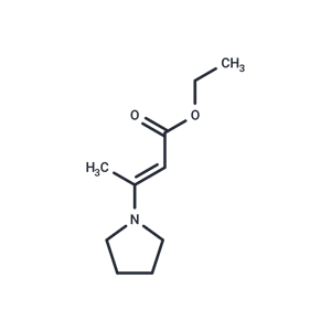 化合物 (E)-Ethyl 3-(pyrrolidin-1-yl)but-2-enoate|T65149|TargetMol