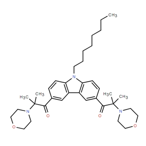 3,6-双(2-甲基-2-吗啉丙酰基)-9-辛基咔唑