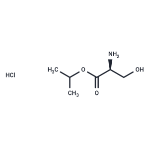 化合物 (S)-Isopropyl 2-amino-3-hydroxypropanoate hydrochloride|T64466|TargetMol