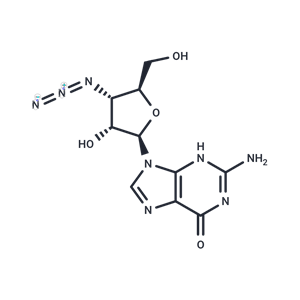 化合物 3’-Azido-3’-deoxyguanosine|TNU0197|TargetMol