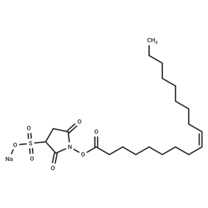 化合物 Sulfosuccinimidyl oleate sodium|T13036L|TargetMol