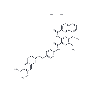 化合物 Tariquidar dihydrochloride,Tariquidar dihydrochloride