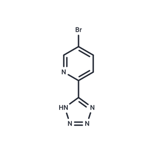 化合物 5-Bromo-2-(2H-tetrazol-5-yl)pyridine,5-Bromo-2-(2H-tetrazol-5-yl)pyridine