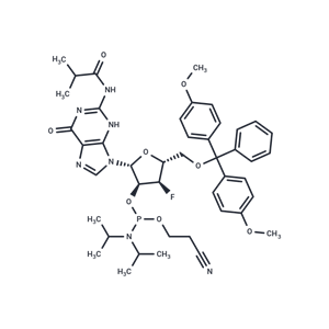 化合物 3’-F-3’-dG(iBu)-2’-phosphoramidite|TNU1377|TargetMol