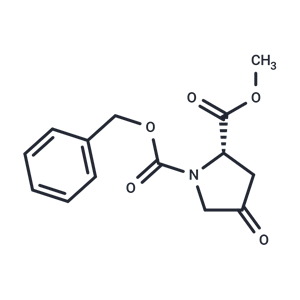 化合物 (S)-1-Benzyl 2-methyl 4-oxopyrrolidine-1,2-dicarboxylate|T66075|TargetMol