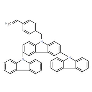 9′-[(4-乙烯基苯基]甲基]-9,3′:6′,9′′-三-9H-咔唑,9′-[(4-Ethenylphenyl)methyl]-9,3′:6′,9′′-ter-9H-carbazole