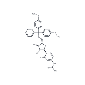 化合物 N4-Acetyl-5’-O-(4,4’-dimethoxytrityl)-2’-deoxycytidine|TNU1464|TargetMol