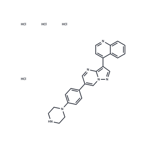 化合物 LDN193189 Tetrahydrochloride|T63897|TargetMol