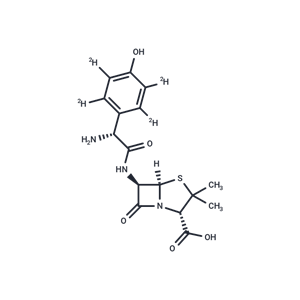 化合物 Amoxicillin D4|T10306|TargetMol