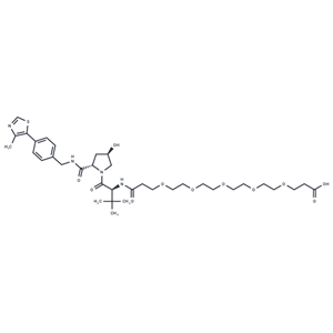 化合物 (S,R,S)-AHPC-PEG5-COOH|T18872|TargetMol