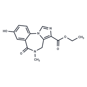 化合物 Ethyl 8-hydroxy-5-methyl-6-oxo-5,6-dihydro-4H-benzo[f]imidazo[1,5-a][1,4]diazepine-3-carboxylate|T66942|TargetMol