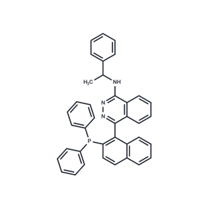 化合物 (R)-4-[2-(Diphenylphosphino)-1-naphthalenyl]-N-[(R)-1-phenylethyl]-1-phthalazinamine|T67273|TargetMol