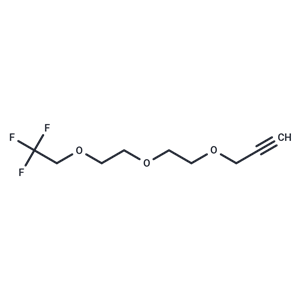 化合物 1,1,1-Trifluoroethyl-PEG2-propargyl|T17317|TargetMol