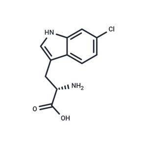 化合物 (S)-2-Amino-3-(6-chloro-1H-indol-3-yl)propanoic acid,(S)-2-Amino-3-(6-chloro-1H-indol-3-yl)propanoic acid