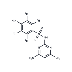 化合物 Sulfamethazine-D4|T13030|TargetMol