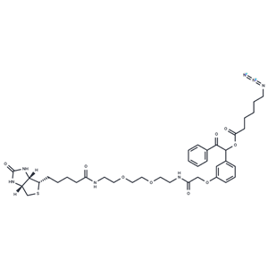 化合物 UV Cleavable Biotin-PEG2-Azide|T18866|TargetMol