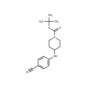 化合物 1-Boc-4-[(4-cyanophenyl)amino]-piperidine|T66735|TargetMol